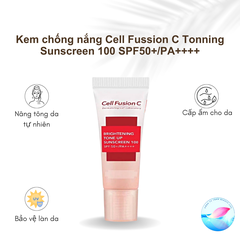 Kem Chống Nắng Cell Fusion C Tonning Sunscreen 100 SPF50+/PA++++ (50ml)