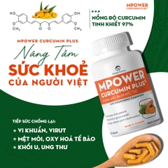 Viên nghệ Curcumin Mpower Plus