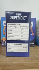 Viên Uống Giảm Cân New Super Diet - Nhanh, An Toàn, Hiệu Quả
