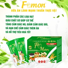 Bữa ăn lành mạnh thuần thực vật sữa hạt FAMON