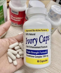 Viên Uống Trắng Da Giảm Nám, Tàn Nhang Ivory Caps Bổ Sung Glutathione