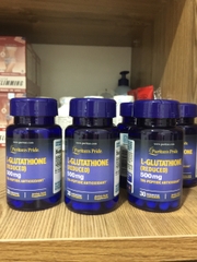 Viên Uống Trắng Da, Giảm Nám, Thải Độc  L-Glutathione (Rediced) 500mg Puritan Pride