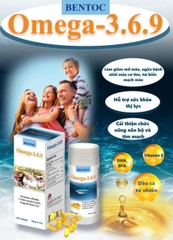 Viên uống dầu cá omega 3-6-9 Bentoc