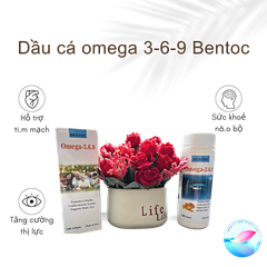 Viên uống dầu cá omega 3-6-9 Bentoc