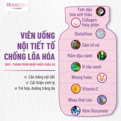 Viên uống nội tiết tố Primrosy Collagen Plus