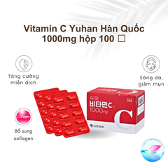 Vitamin C Yuhan Hàn Quốc - Trắng sáng da, giảm mụn, mờ nám