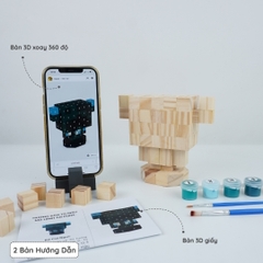 (DIY)  Kit Tô Màu Minecraft Warden