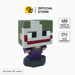 Mô Hình Gỗ Joker (size s)