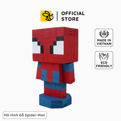 Mô Hình Gỗ Spiderman (size M)