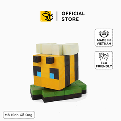 Mô Hình Gỗ Minecraft Bee (size s)