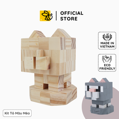 (DIY) Kit Tô Màu 12 Con Giáp Mão (Mèo)