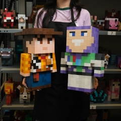 Mô Hình Gỗ Bigsize Buzz Toy Story (Art Toy)