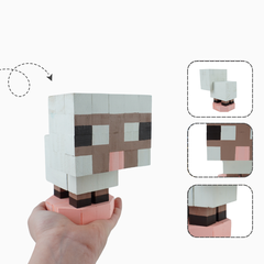 Mô Hình Gỗ Minecraft Sheep Cừu (s)