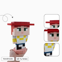 Mô Hình Gỗ Jessie Toy Story (size M)