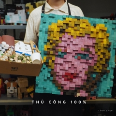 Tranh Pixel Marilyn Diptych (Blur)