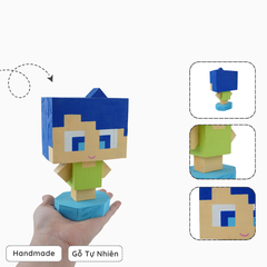 Mô Hình Gỗ Nhân Vật Joy (Inside Out)