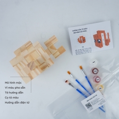 (DIY) Kit Tô Màu Mô Hình Cá Nemo (s)