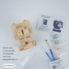 (DIY) Kit Tô Màu 12 Con Giáp Mão (Mèo)