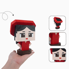 Mô Hình Gỗ Thiếu Nữ Áo Dài