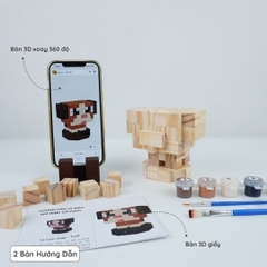 (DIY) Kit Tô Màu 12 Con Giáp Tuất (Chó)