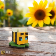 Mô Hình Gỗ Minecraft Bee (size s)