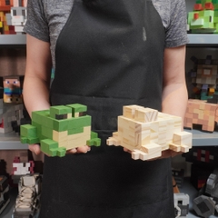 (DIY) Kit Tô Màu Mô Hình Minecraft Frog Ếch (s)