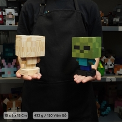 (DIY) Kit Tô Màu Minecraft Zombie