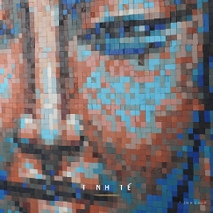 Tranh Pixel Gỗ Chân Dung Phật khổ lớn 79x66 cm (Chill)