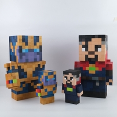 Mô Hình Gỗ Bigsize Thannos (Art Toy)