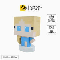 Mô Hình Gỗ Công Chúa Elsa - Frozen (size s)