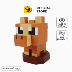 Mô Hình Gỗ 12 Con Giáp Ngọ (Ngựa)