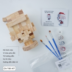 (DIY) Kit Tô Màu Ông Già Noel