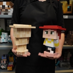 Mô Hình Gỗ Jessie Toy Story (size M)