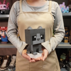 Mô Hình Gỗ Mèo Anh Lông Ngắn (size s)