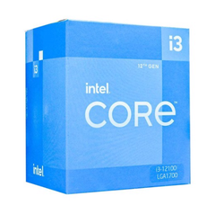 CPU CORE I3 12100 BOX CHÍNH HÃNG VAT