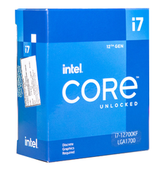 CPU CORE I7 12700KF BOX CHÍNH HÃNG VAT