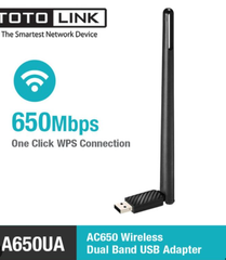 USB THU WIFI TOTOLINK A650UA (2 băng tần) VAT