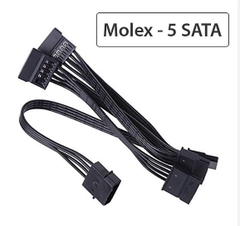 CÁP NGUỒN SATA 5 SATA (CHUYỂN TỪ NGUỒN ATA SANG 5 NGUỒN SATA)