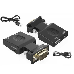 BỘ CHUYỂN VGA RA HDMI CÓ ÂM THANH (TỐT)