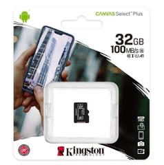 THẺ NHỚ MICRO SD KINGSTON 32GB CLASS 10 CHÍNH HÃNG VAT FULL