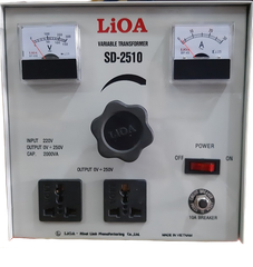 Biến Áp Vô Cấp LiOA SD-2510 1 Pha