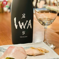 Rượu Sake Iwa5 Assemblage 3 15% 720ml Nhật Bản