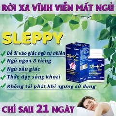 Viên Uống Hỗ trợ giấc ngủ Sleepy Fujina 80 viên