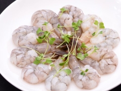 Tôm thẻ Nobashi 400g - Khay 20 con (chuẩn Sashimi)