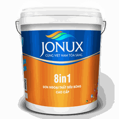 JONUX 8IN1 – SƠN NGOẠI THẤT SIÊU BÓNG CAO CẤP JONUX 8IN1 – PREMIUM SUPER Gloss EXTERIOR PAINT