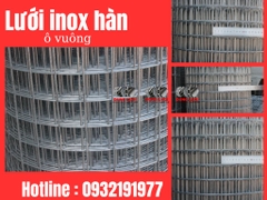 Lưới inox hàn ô vuông