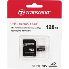 Thẻ nhớ Transcend microSDXC 128GB 340S UHS-I