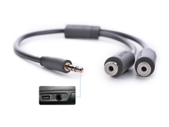 Cáp chuyển đổi Audio 3.5mm to 2 đầu RCA chính hãng Ugreen 10562