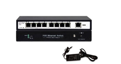 Switch PoE 8-cổng Hikivison SH-1008P-2G