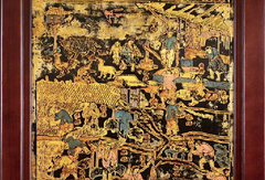 TRANH SƠN MÀI CANH NÔNG CHI ĐỒ